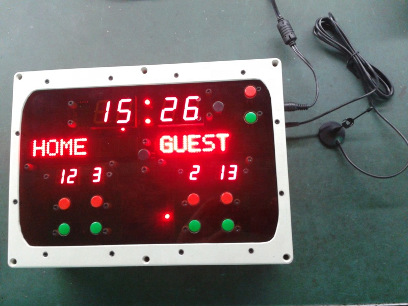 Table Tennis Scoring - Remote Wireless Electronic Digital Football Volleyball