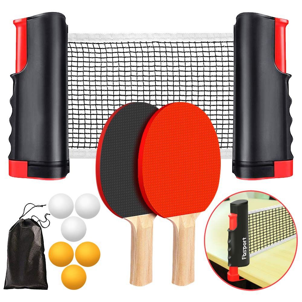 Table Tennis Drawing - Retractable Net Ping Pong Net Frame