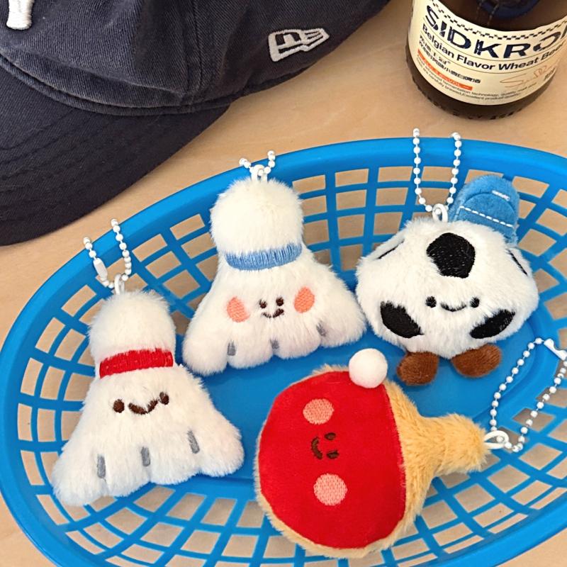 Table Tennis Balls - New Cute Cartoon Plush Ball Decoration