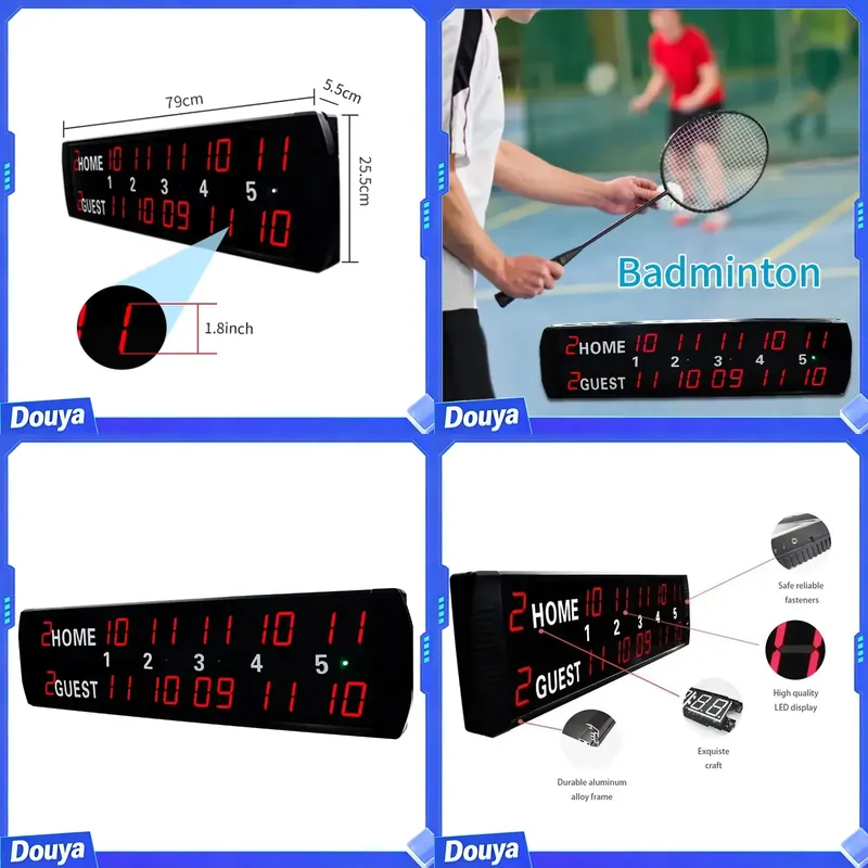 YIZHI 5 Innings Score Record D - огляд і ціна Table Tennis Scoring