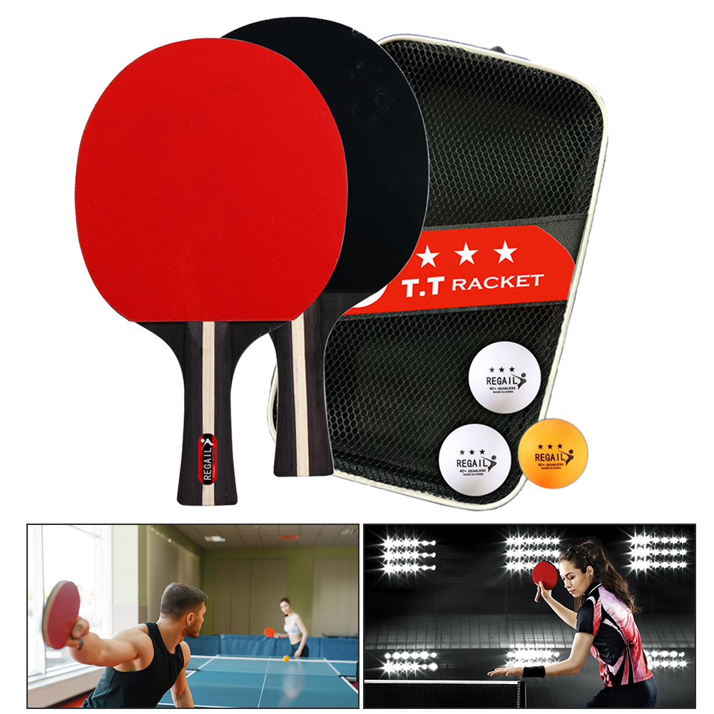 Table Tennis Racket 2 Rackets  - огляд і ціна Table Tennis Kit Bag