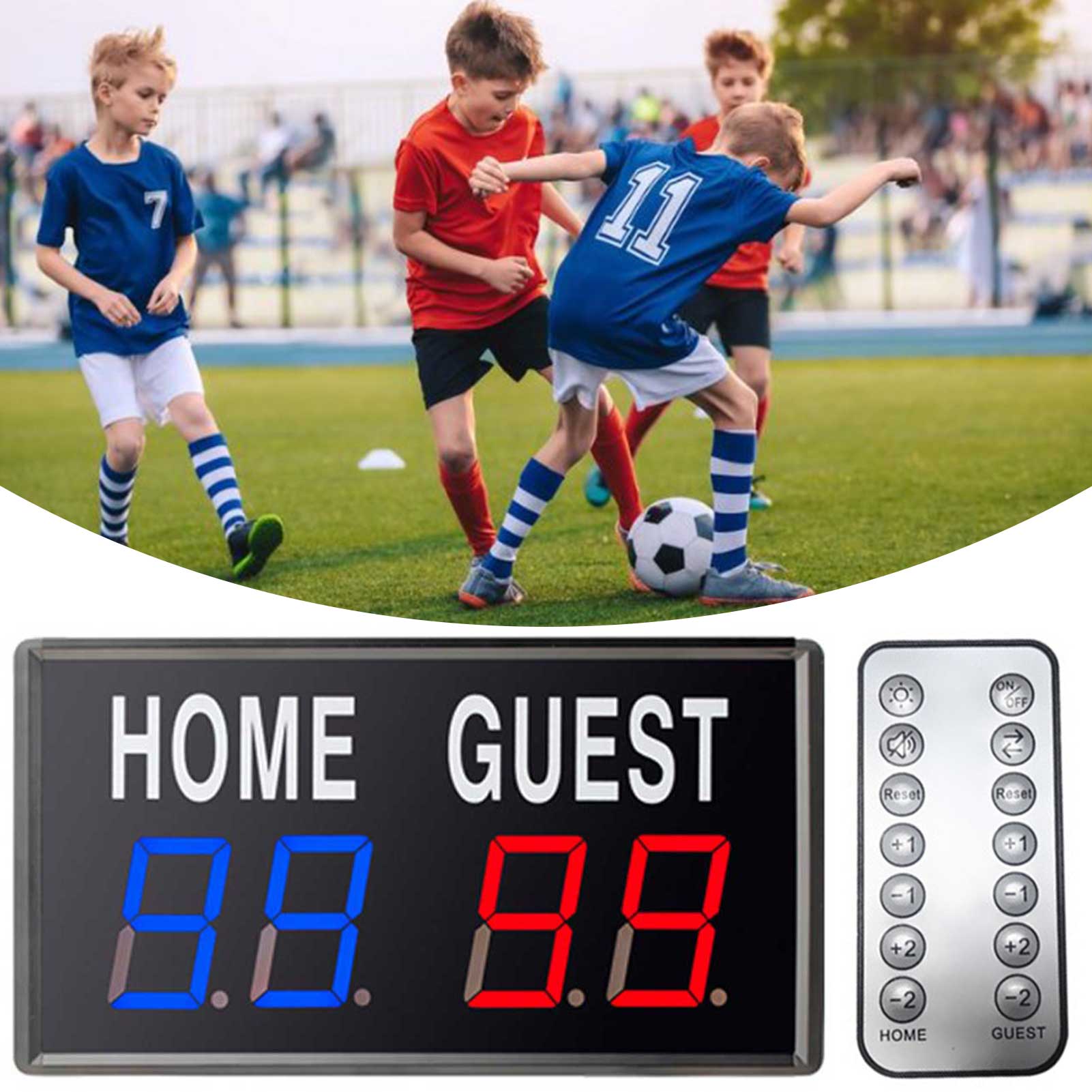 4-Digit LED Electronic Score K - огляд і ціна Table Tennis Scoring