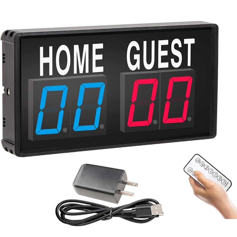 Portable 4 Digit LED Scoreboar - огляд і ціна Table Tennis Scoring