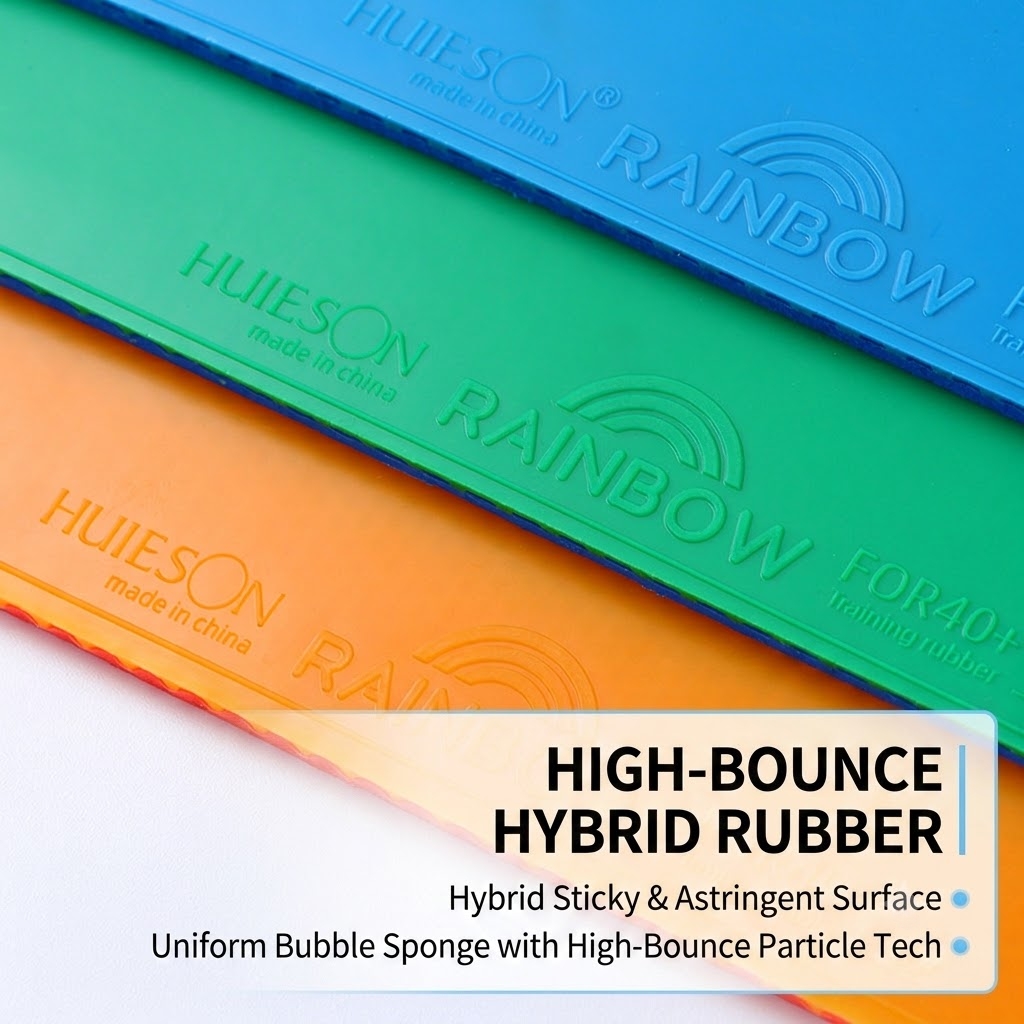 Colorful Table Tennis Rubber R - огляд і ціна Table Tennis Basic