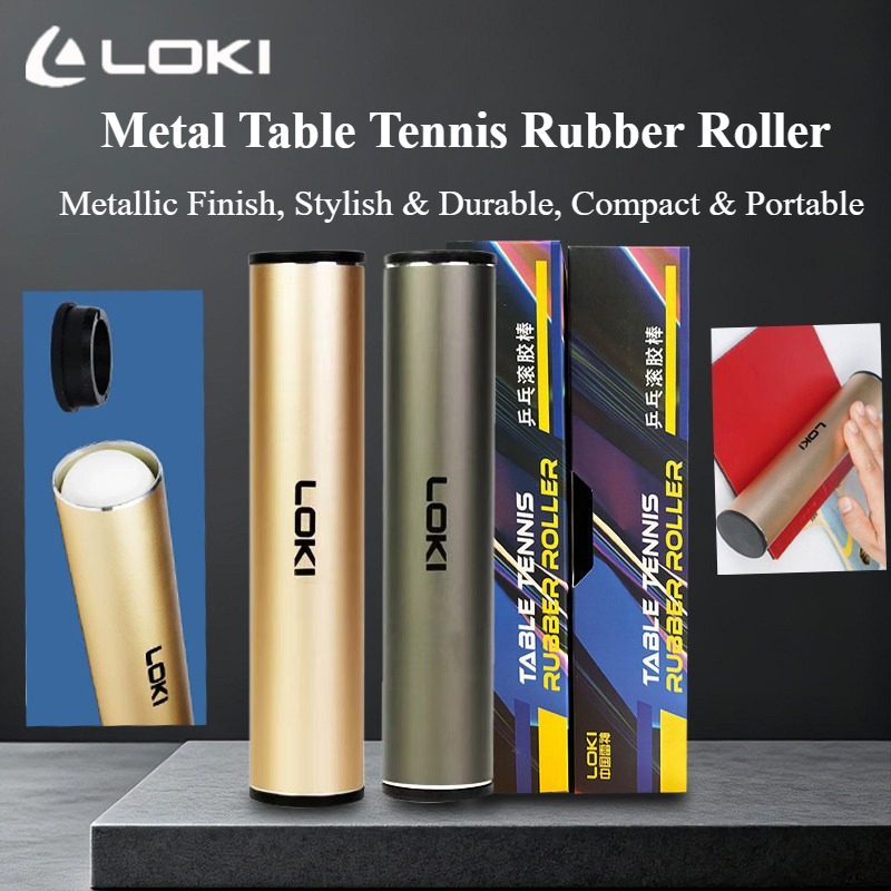 LOKI Metal Table Tennis Rubber - огляд і ціна Table Tennis Balls