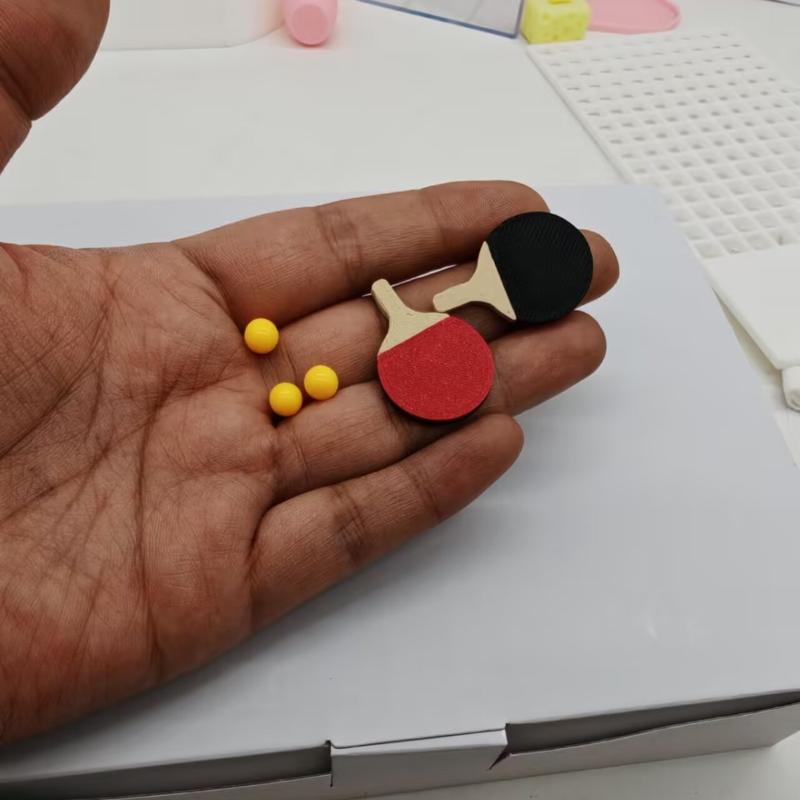 1Set Dollhouse Miniature Ping  - огляд і ціна Table Tennis Information